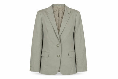 St Michael Womens Green Jacket Blazer Size 14 Button