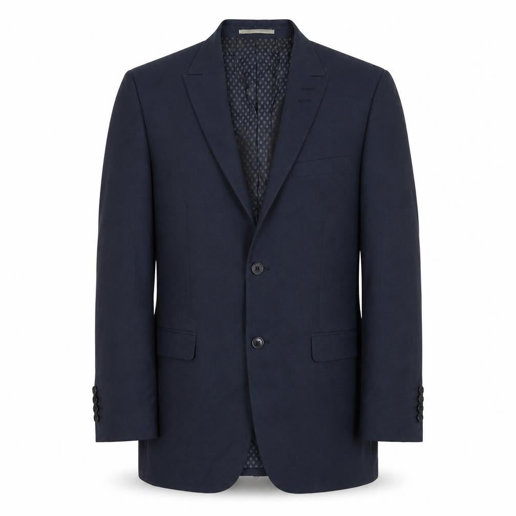 Skopes Mens Blue Polyester Jacket Suit Jacket Size 38 Regular