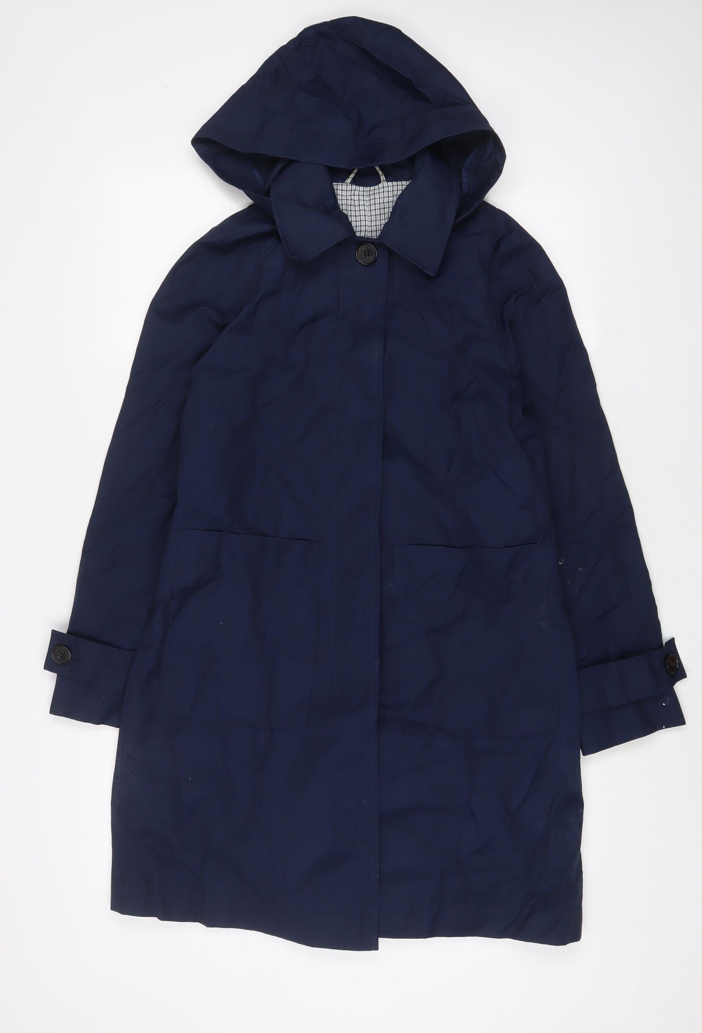 Marks and Spencer Womens Blue Jacket Size 6 Button