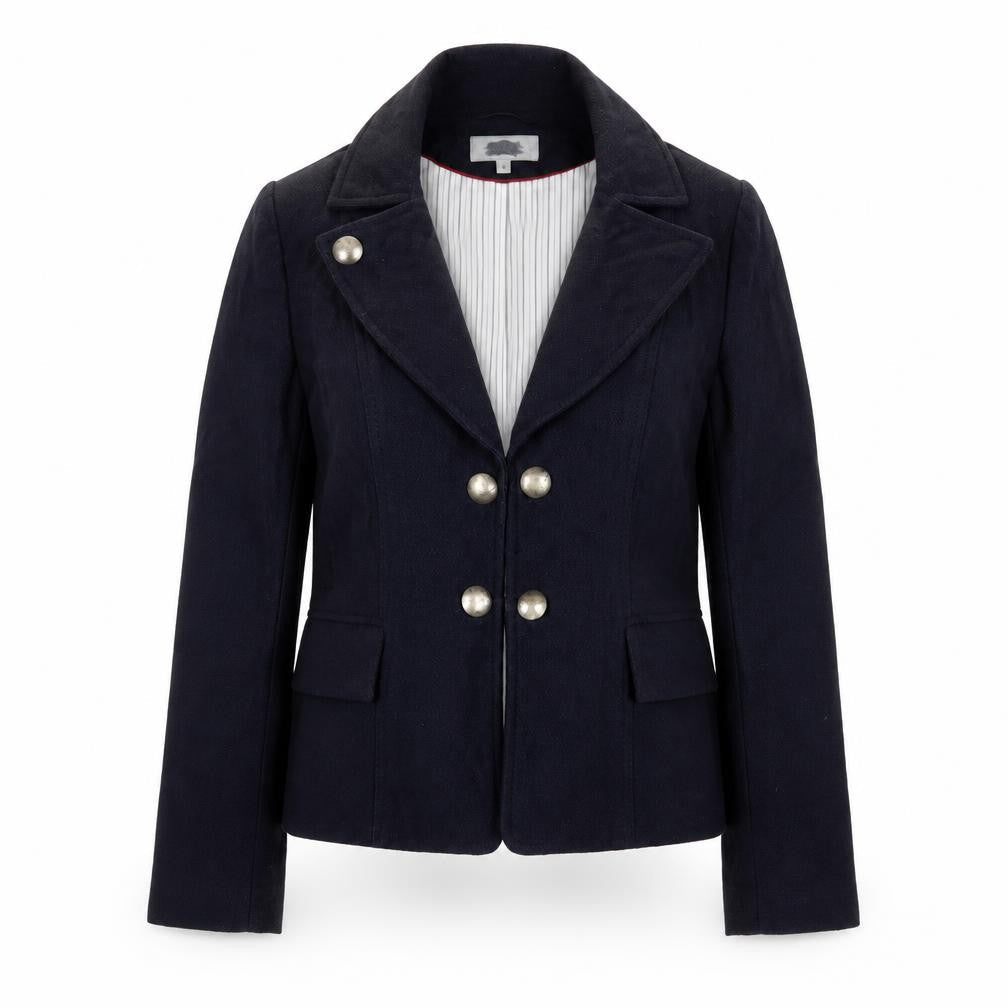 Marks and Spencer Womens Blue Jacket Blazer Size 10 Hook & Eye