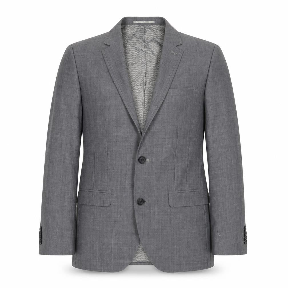 NEXT Mens Grey Wool Jacket Suit Jacket Size 36 Regular