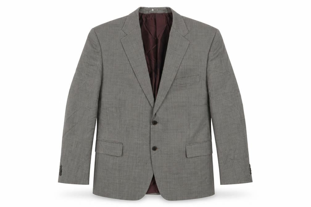 Marks & Spencer Mens Grey Wool Jacket Suit Jacket Size 46 Regular