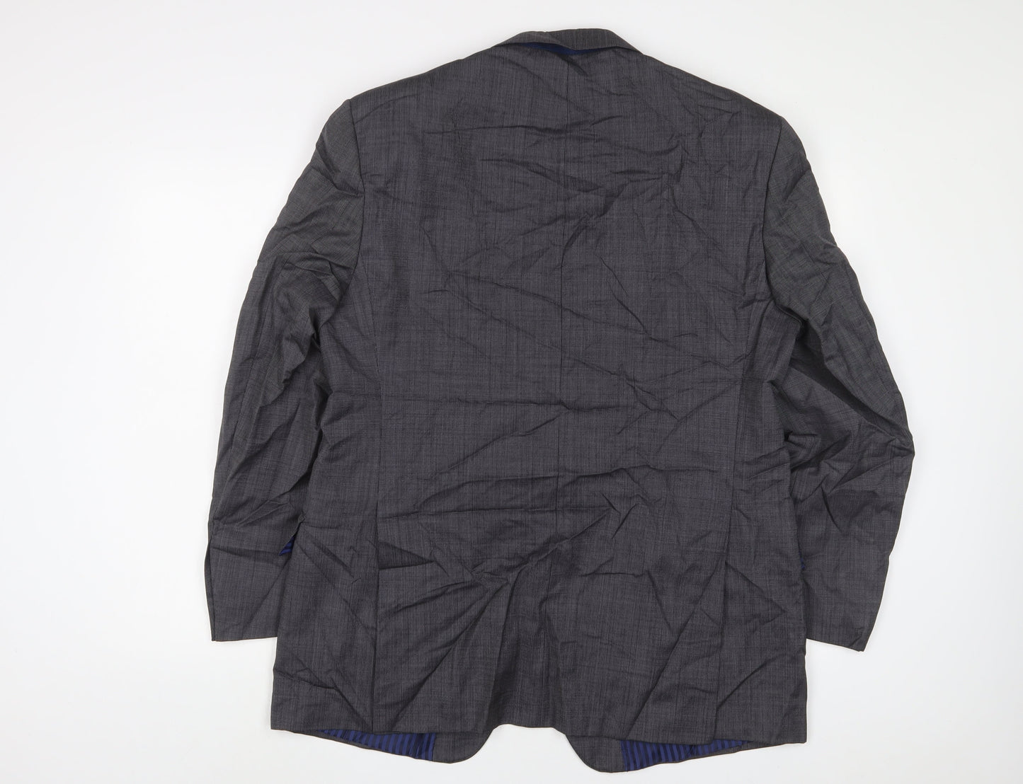 Marks and Spencer Mens Grey Wool Jacket Suit Jacket Size 42 Regular