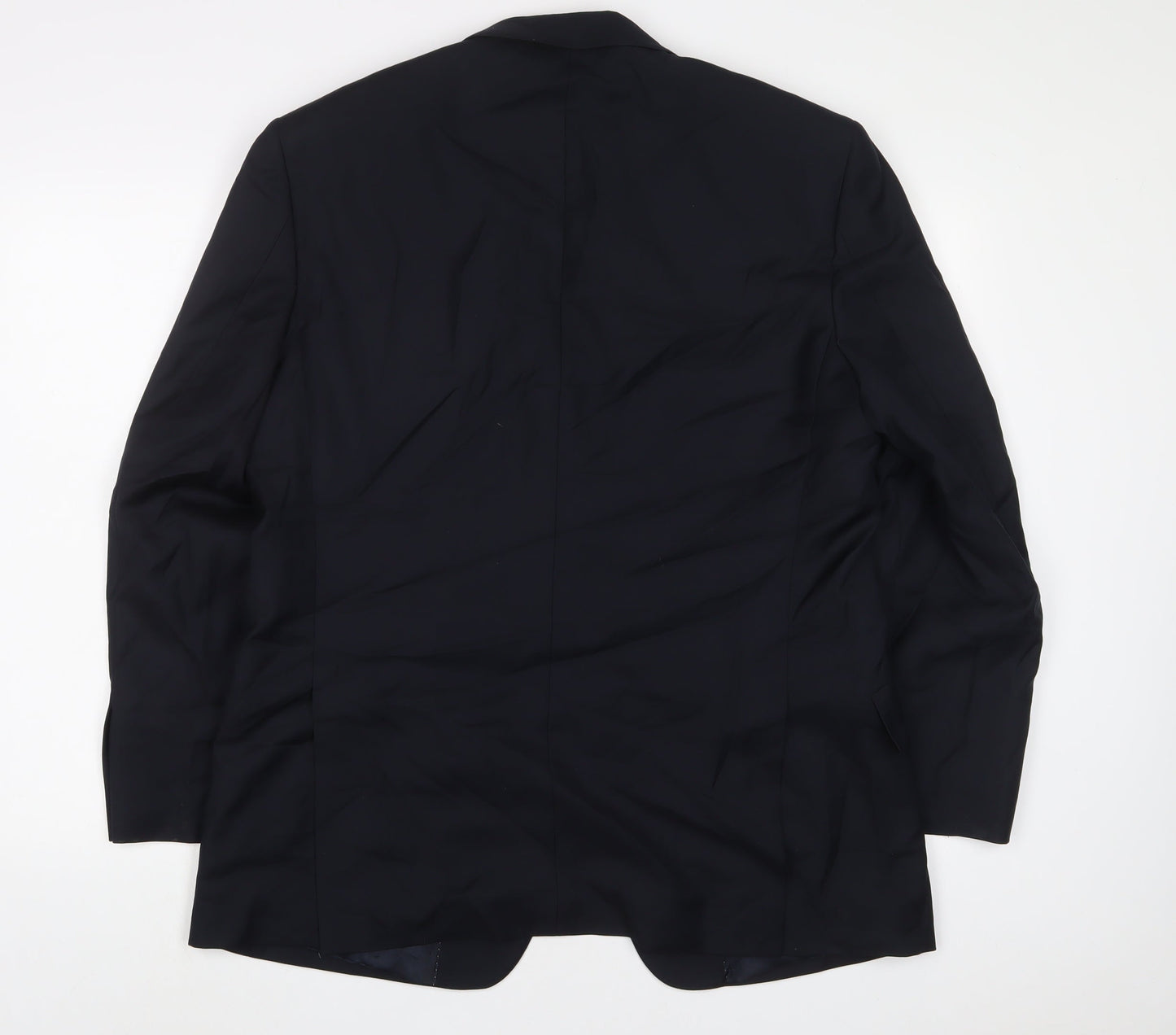 Samuel Slater Mens Black Wool Jacket Suit Jacket Size 42 Regular