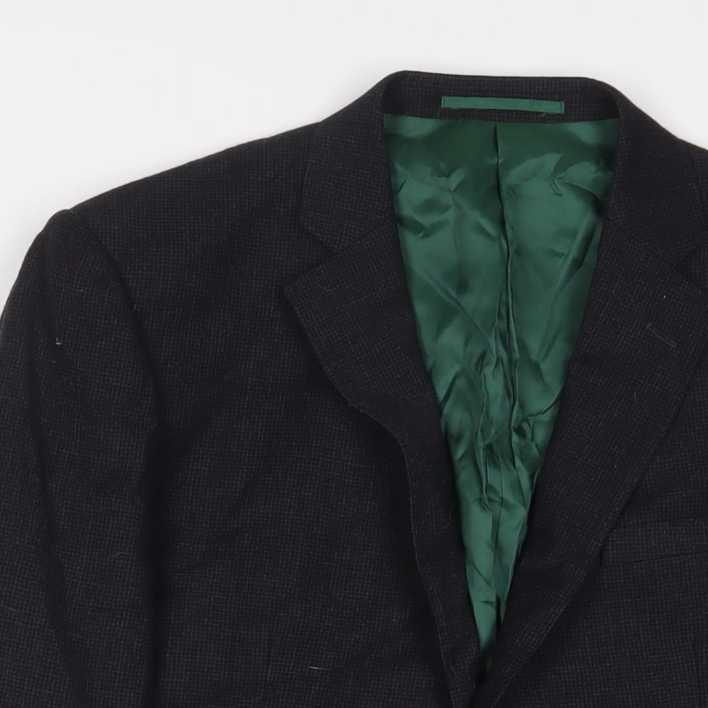 Marks and Spencer Mens Grey Wool Jacket Suit Jacket Size 42 Regular