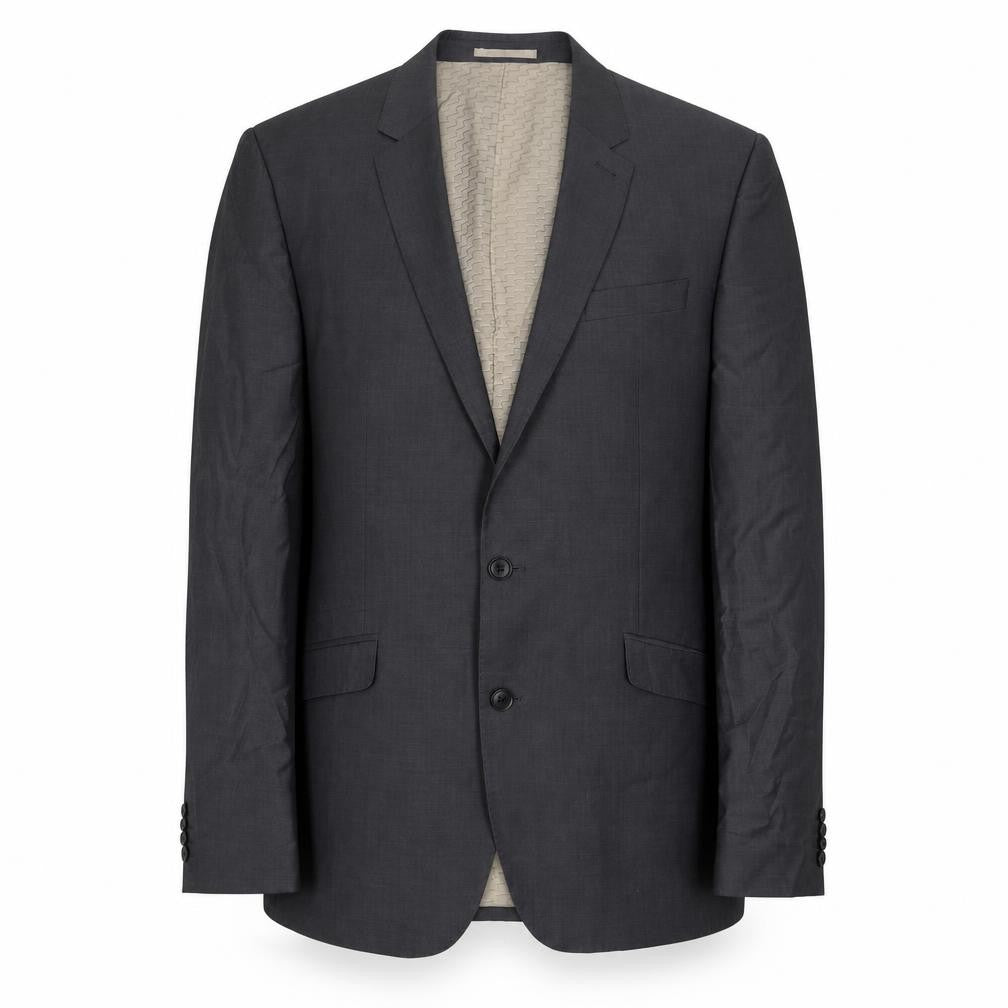 NEXT Mens Grey Wool Jacket Suit Jacket Size 42 Regular