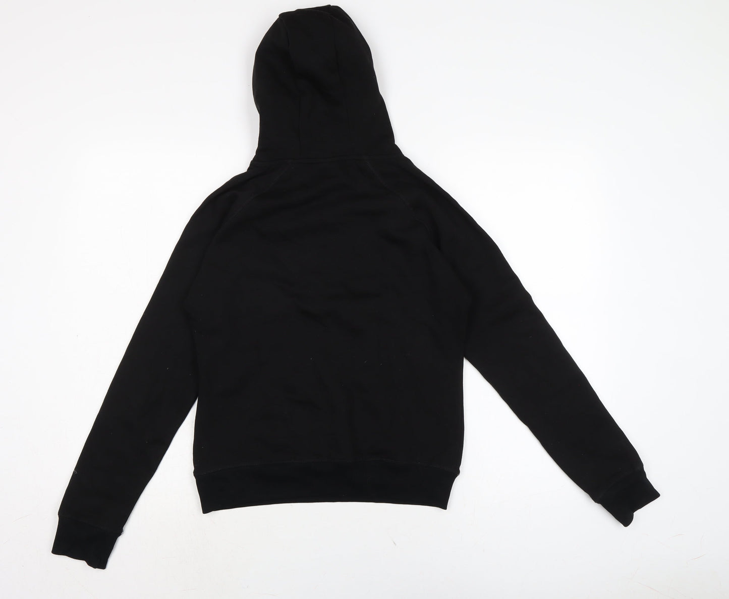 north eagle Womens Black Cotton Pullover Hoodie Size XS