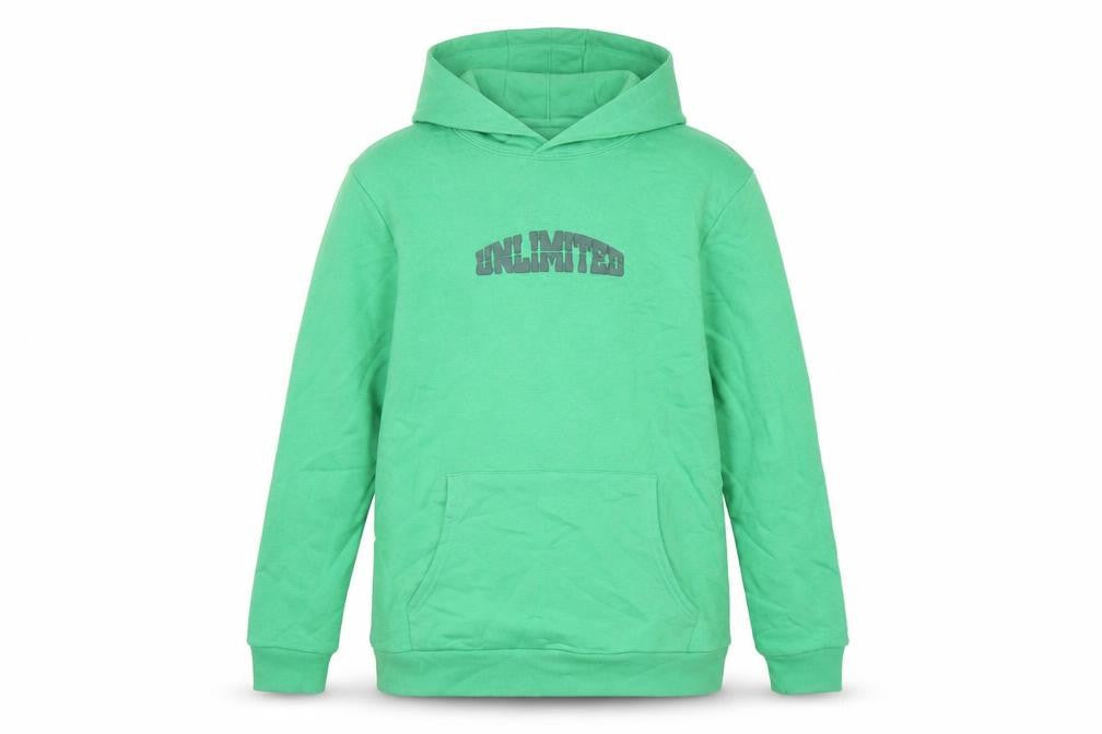 Marks & Spencer Boys Green Cotton Pullover Hoodie Size 12-13 Years