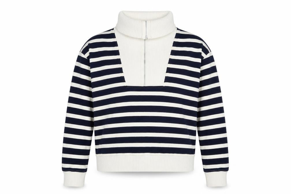Marks & Spencer Womens Ivory High Neck Cotton Pullover Jumper Size L