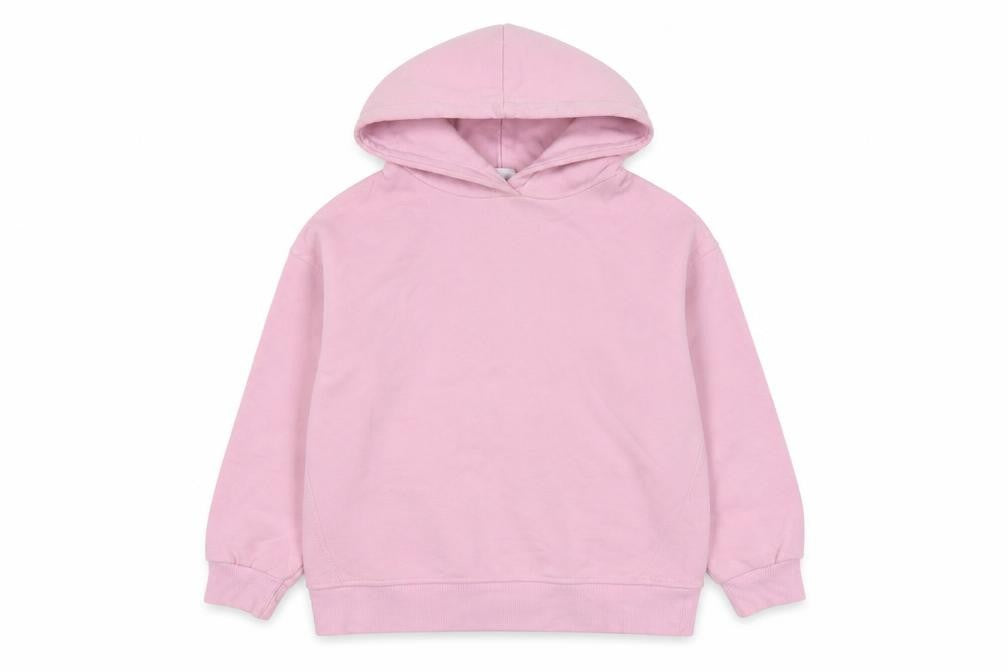 Zara Girls Purple Cotton Pullover Hoodie Size 8-9 Years