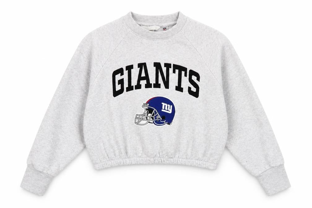 NFL Womens Grey Cotton Pullover Sweatshirt One Size