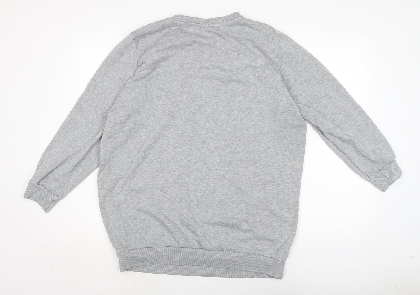 Disney Womens Grey Cotton Pullover Sweatshirt Size L