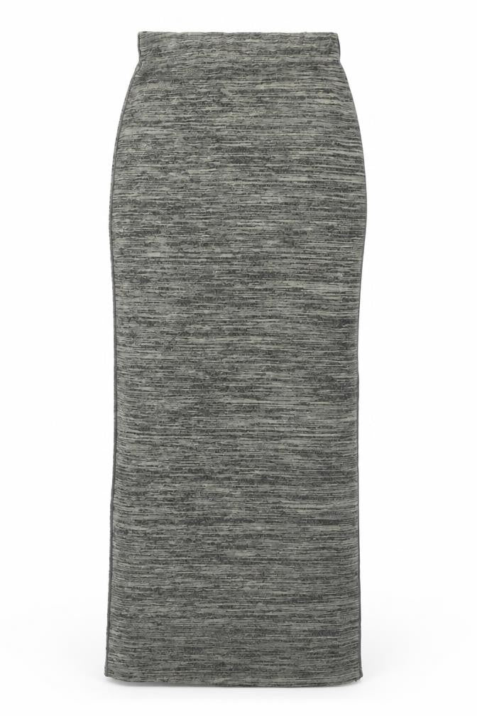 Selected Womens Grey Viscose Maxi Skirt Size XS