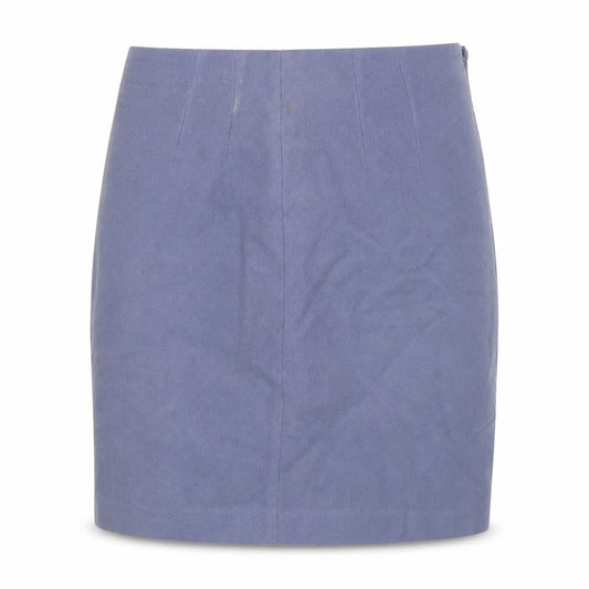 Part Two Womens Blue Polyester A-Line Skirt Size 12 Zip