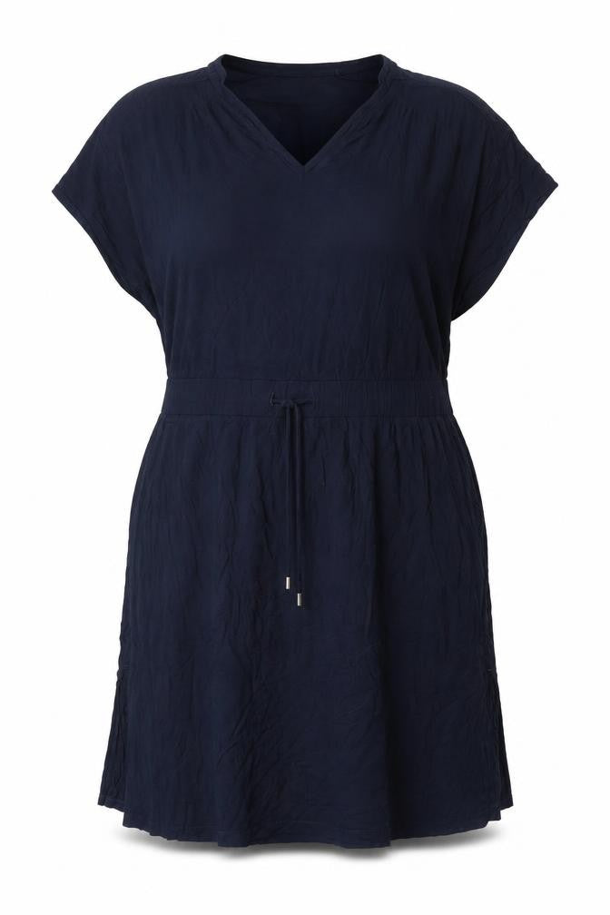 NEXT Womens Blue Viscose Fit & Flare Size 20 Round Neck Pullover