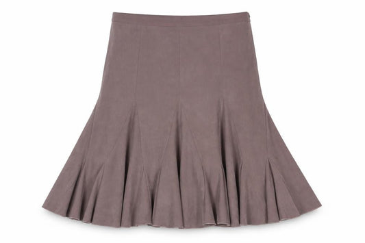 AMARANTO Womens Beige Polyester Trumpet Skirt Size 10 Zip