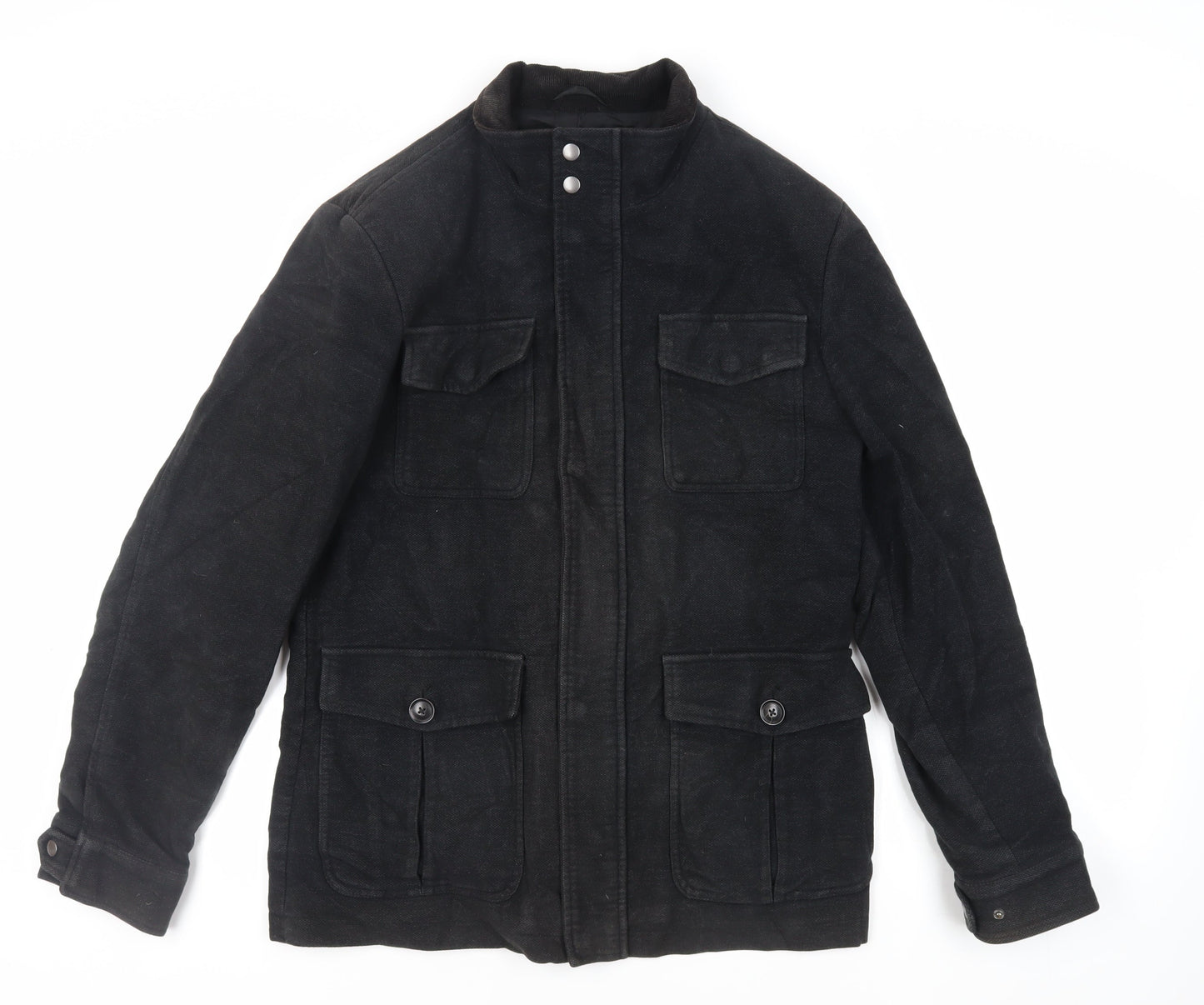 NEXT Mens Black Jacket Size M Zip