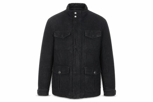 Next Mens Black Jacket Size M Zip