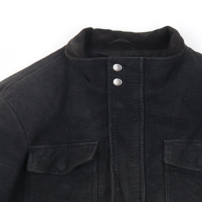 Next Mens Black Jacket Size M Zip