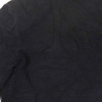 Next Mens Black Jacket Size M Zip