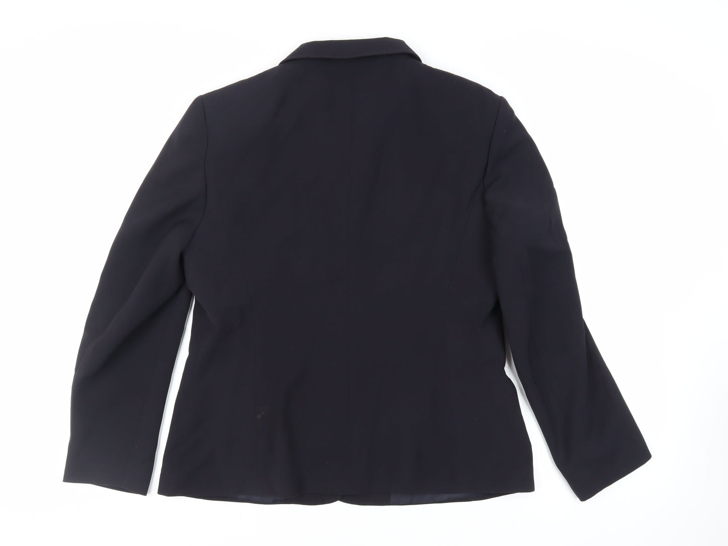 Dunnes Stores Womens Blue Jacket Blazer Size 14 Button