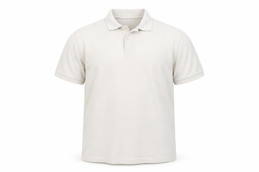 Zantos Mens Beige Cotton Polo Size 2XL Collared Button