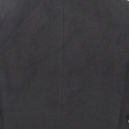 Next Mens Grey Polyester Jacket Suit Jacket Size 36 Regular