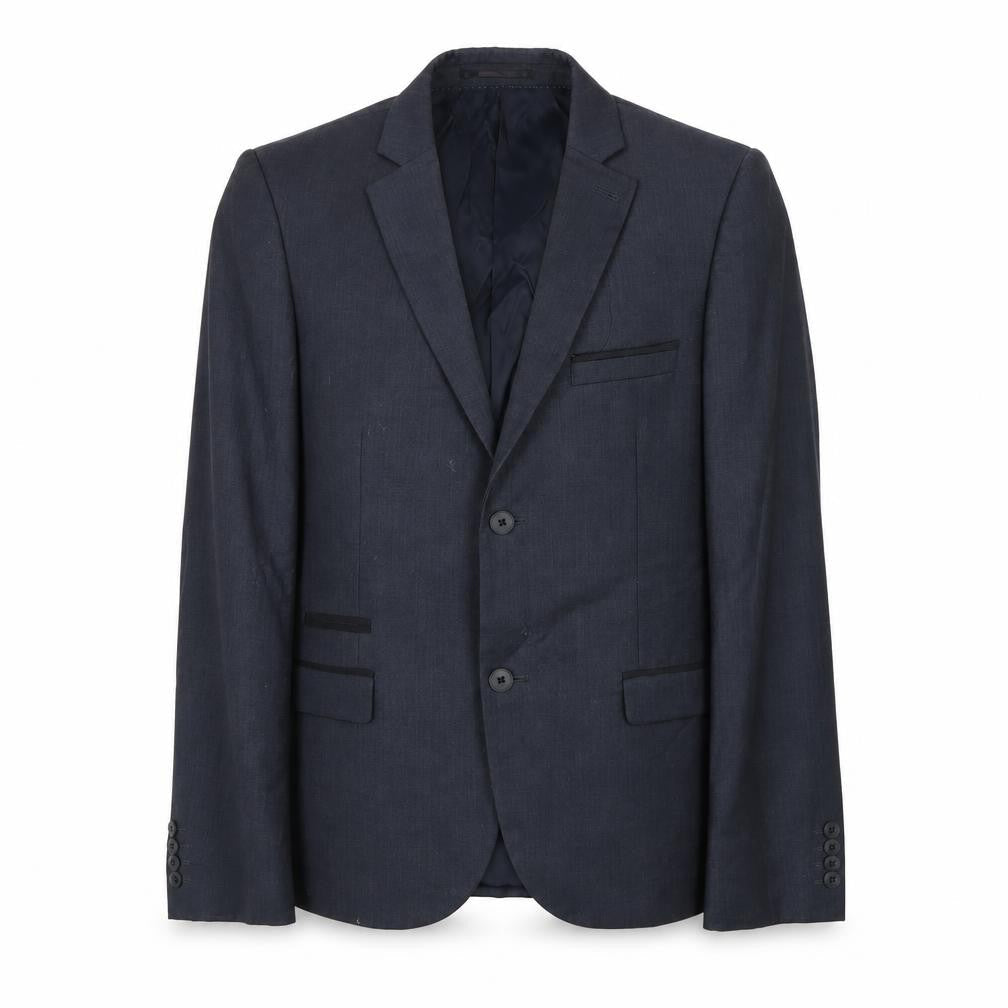 Topman Mens Grey Polyacrylate Fibre Jacket Blazer Size 38 Regular