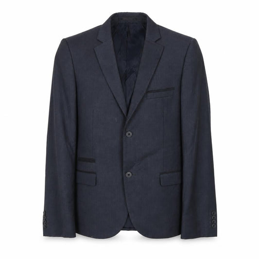 Topman Mens Grey Polyacrylate Fibre Jacket Blazer Size 38 Regular