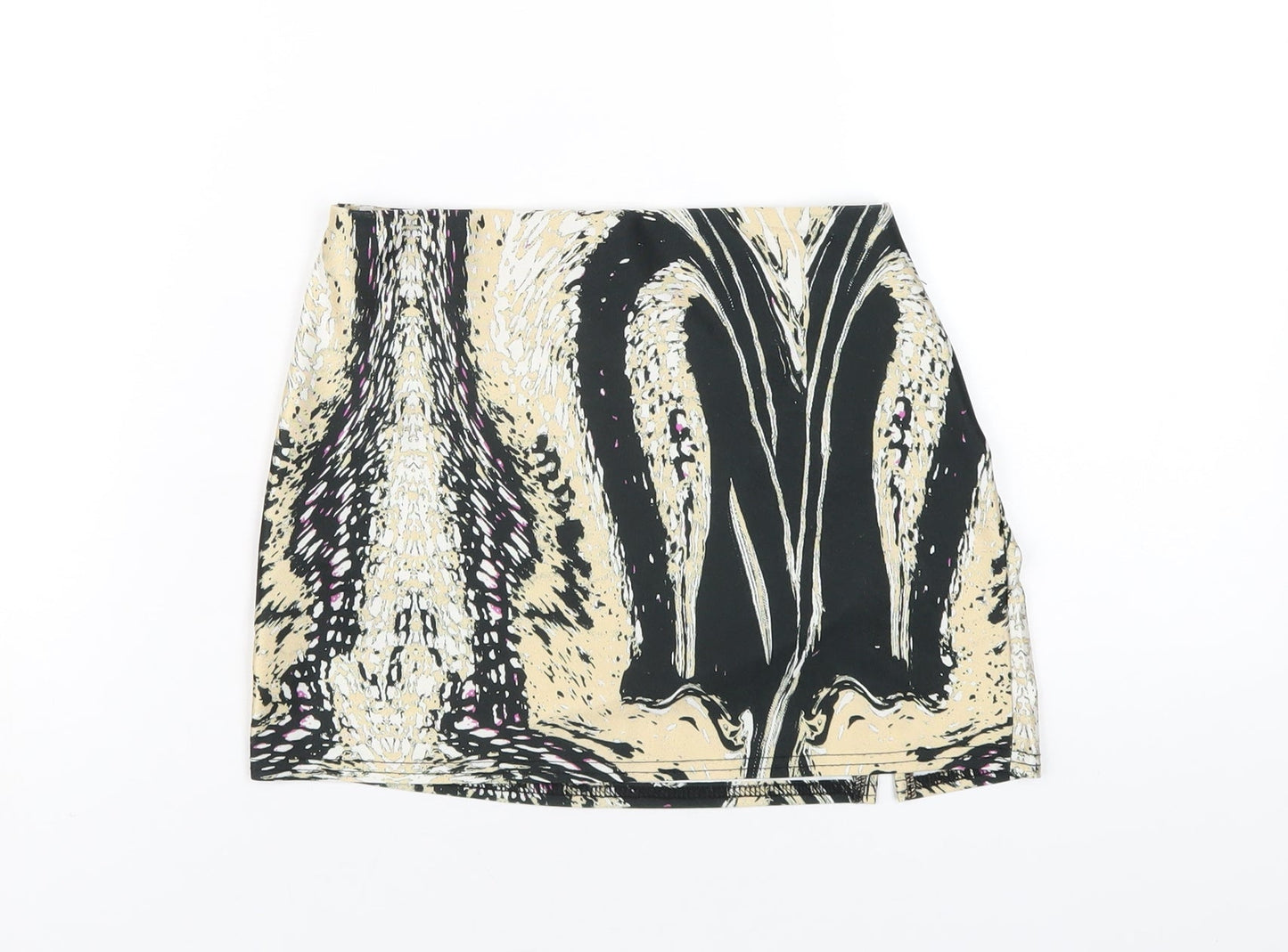Urban Outfitters Womens Multicoloured Geometric Polyester Mini Skirt Size XS