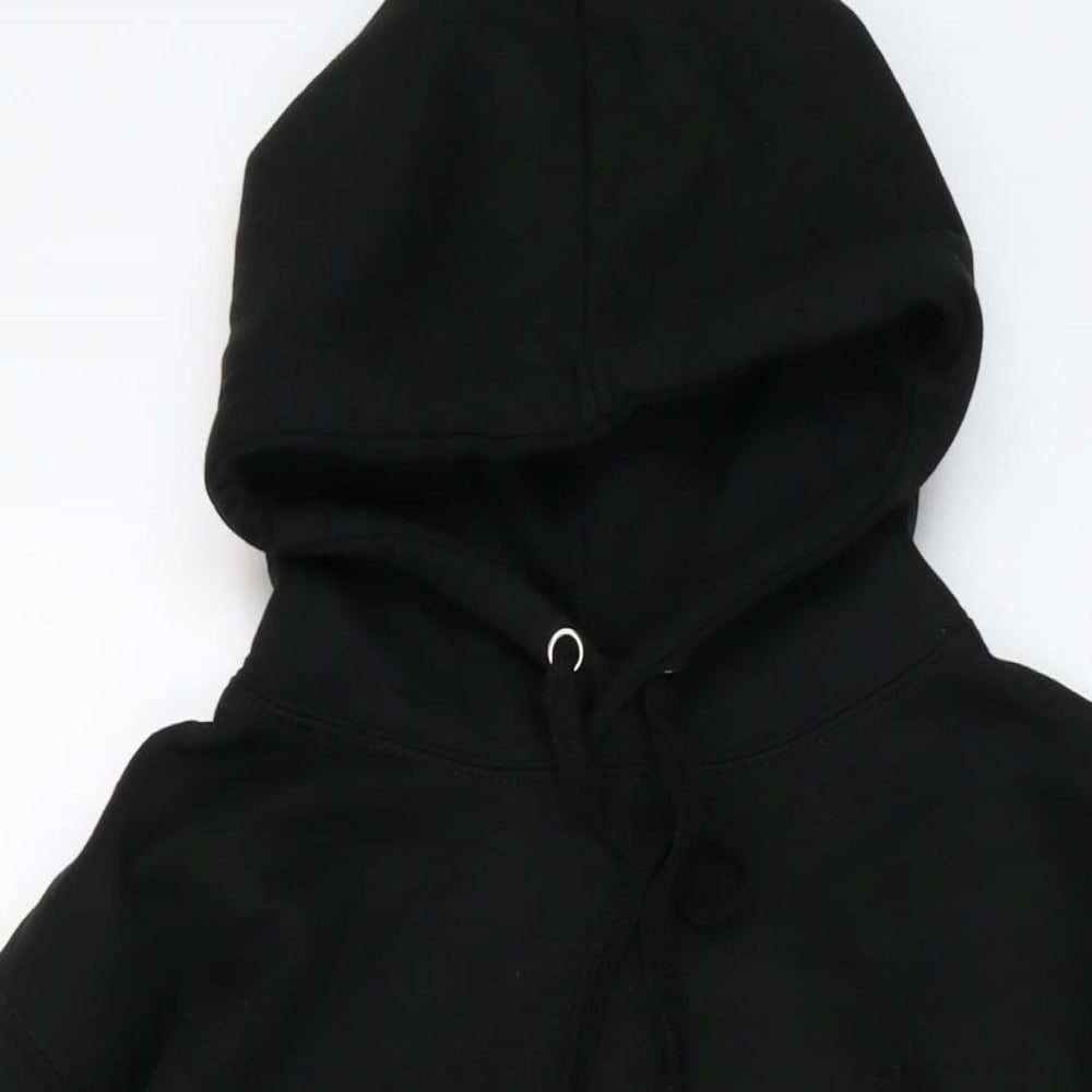 RTX Mens Black Cotton Pullover Hoodie Size S