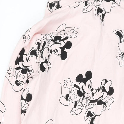 Preloved Disney Womens Gold Cotton Pullover Hoodie Size 12 Pullover - Mickey Mouse - Label