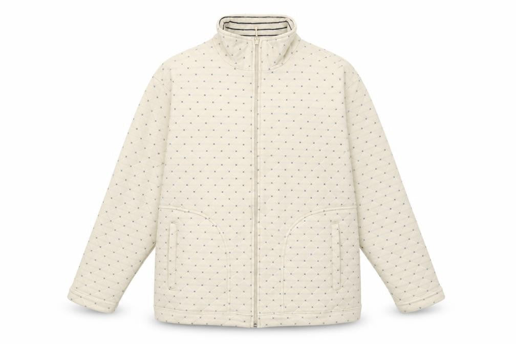 Fabrizio Womens Beige Polyester Full Zip Sweatshirt Size S Zip