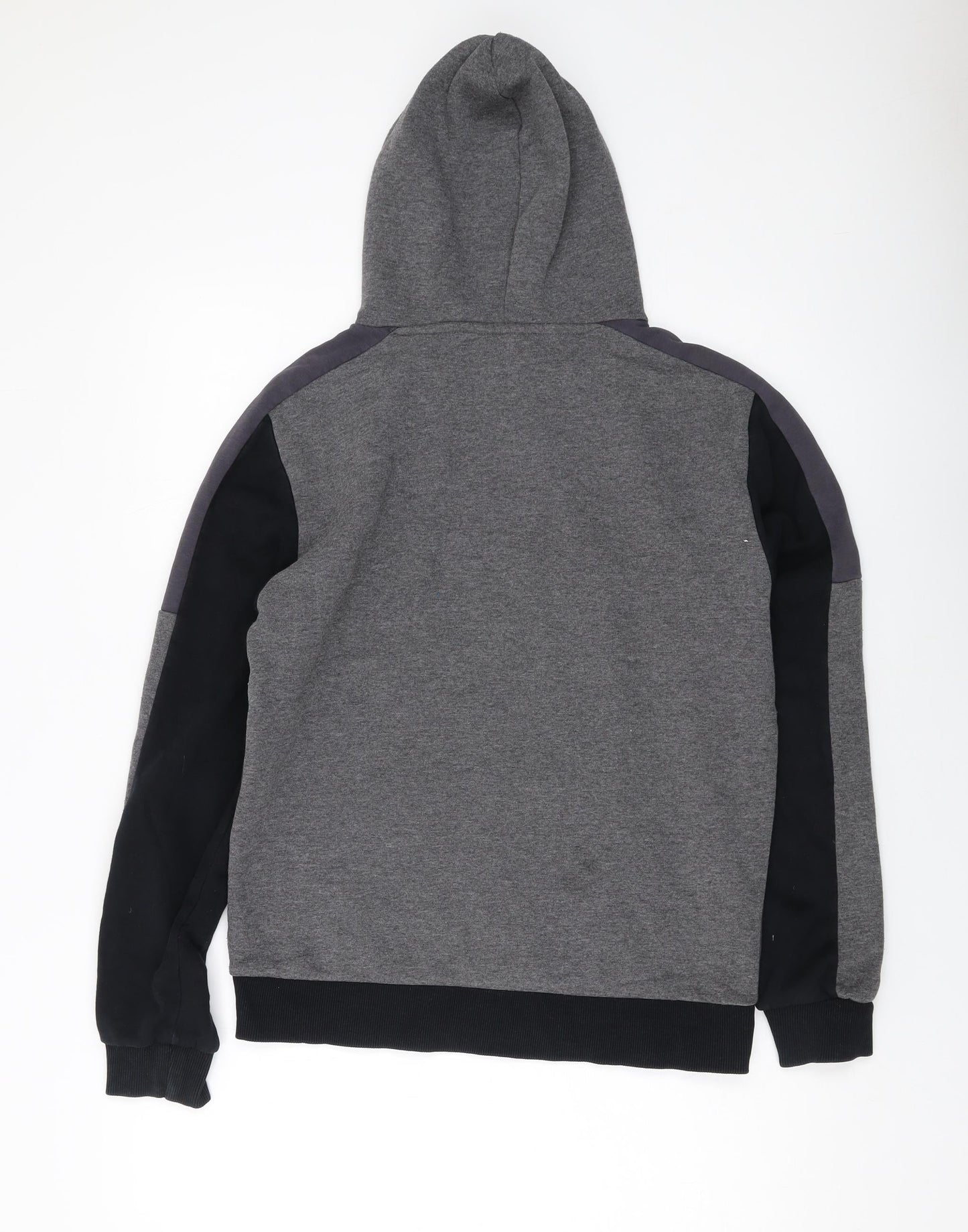 Closure Mens Grey Cotton Pullover Hoodie Size XS