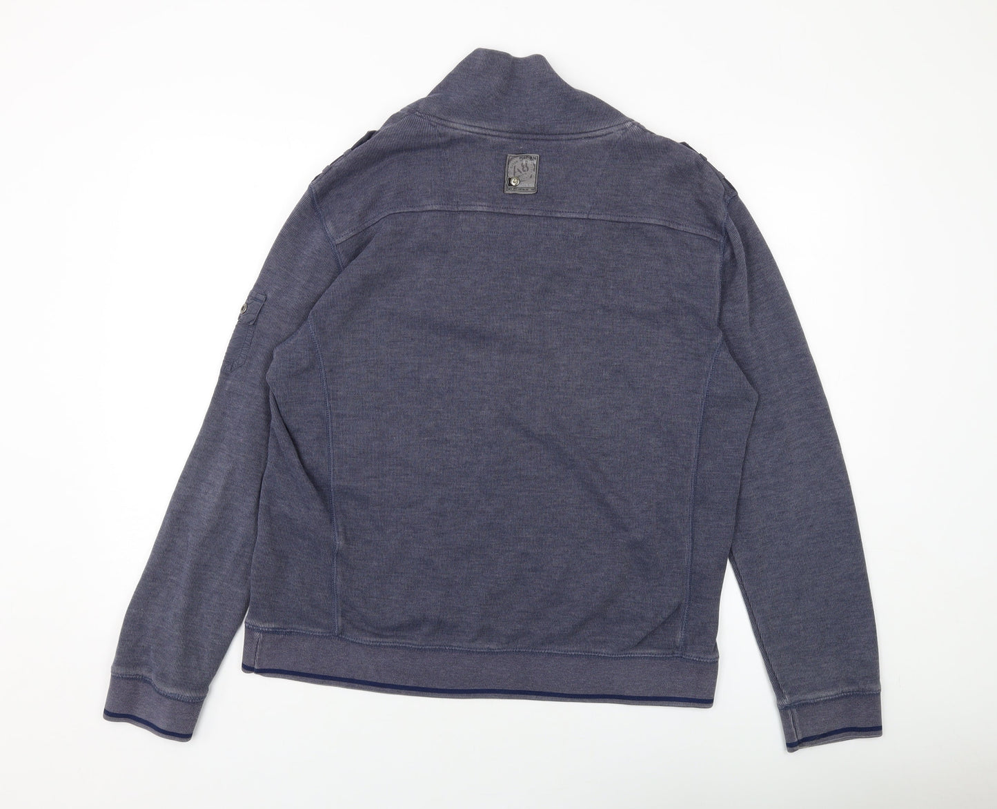 NEXT Mens Blue Cotton Pullover Sweatshirt Size XL