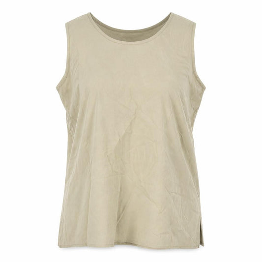 Nice Day Womens Green Polyester Camisole Blouse Size 14 Round Neck