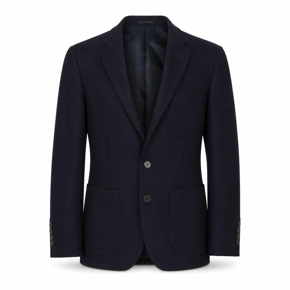 French Connection Mens Blue Wool Jacket Suit Jacket Size 38 Regular