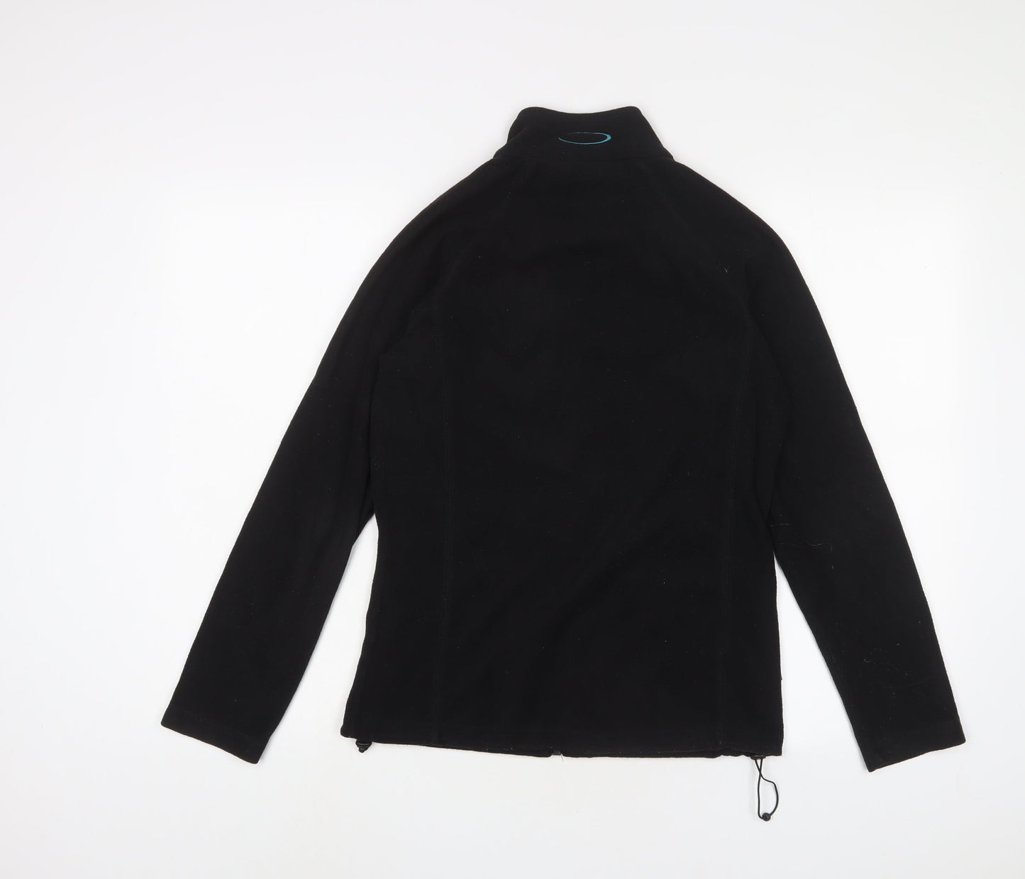 Mountain Life Womens Black Jacket Size 8 Zip - Logo, Embroidered