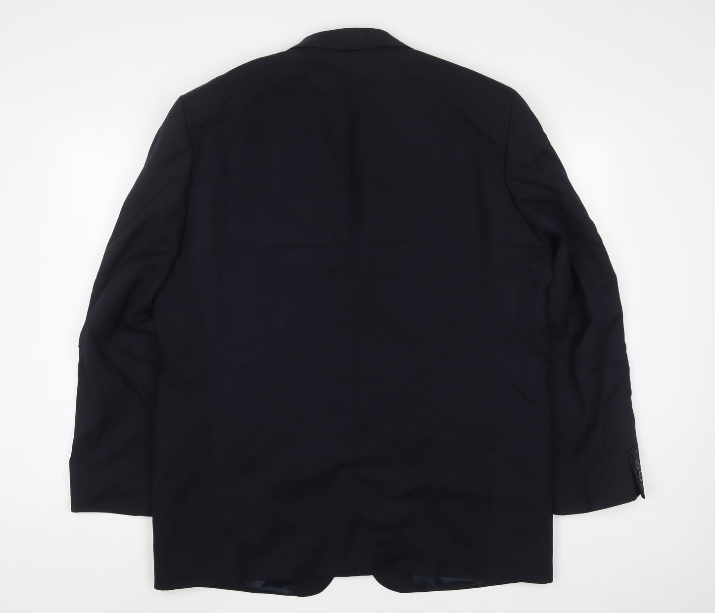 Ciro Citterio Mens Blue Wool Jacket Suit Jacket Size 44 Regular
