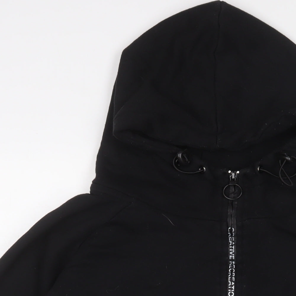 Creative Recreation Mens Black Cotton Pullover Hoodie Size M