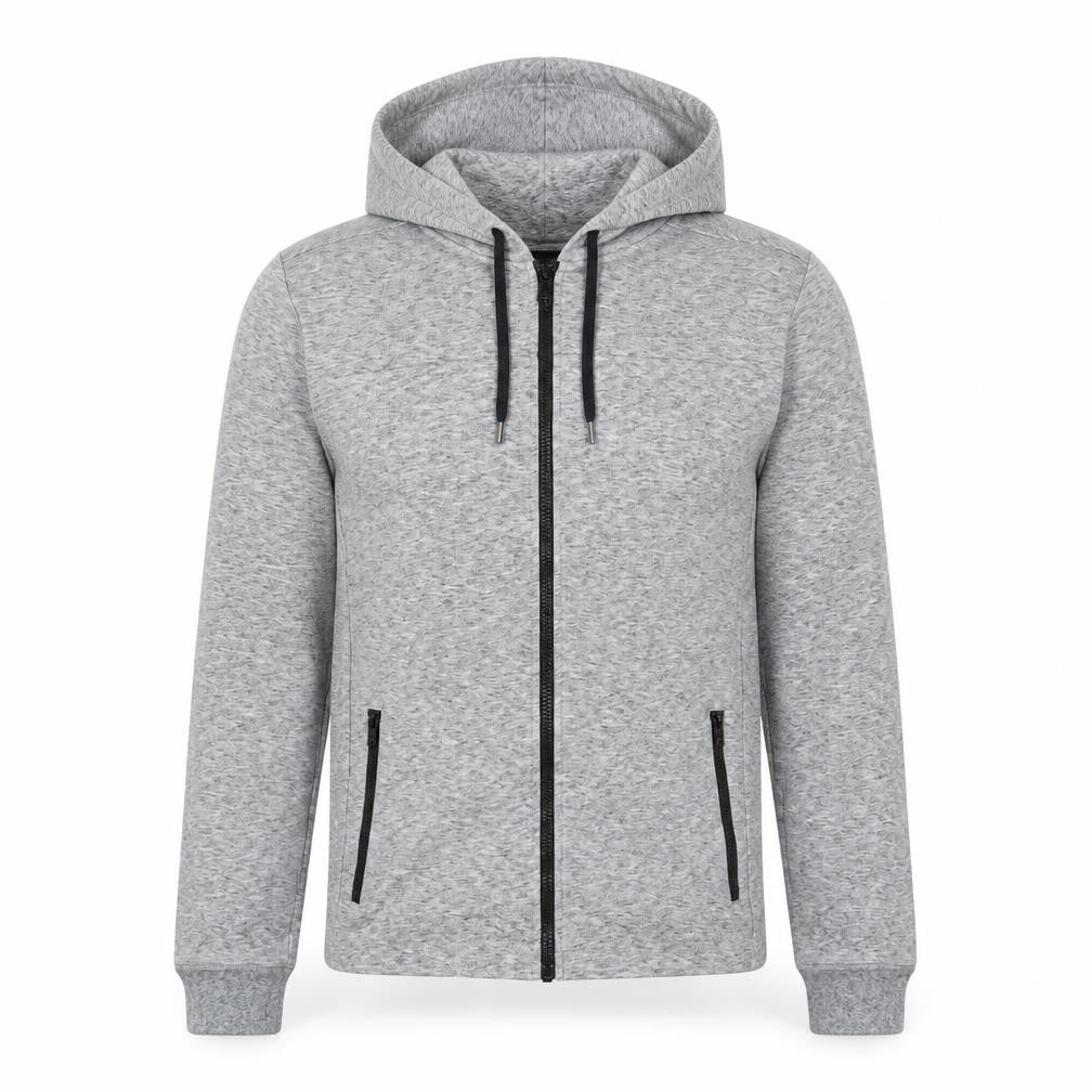 NEXT Mens Grey Polyester Full Zip Hoodie Size XS