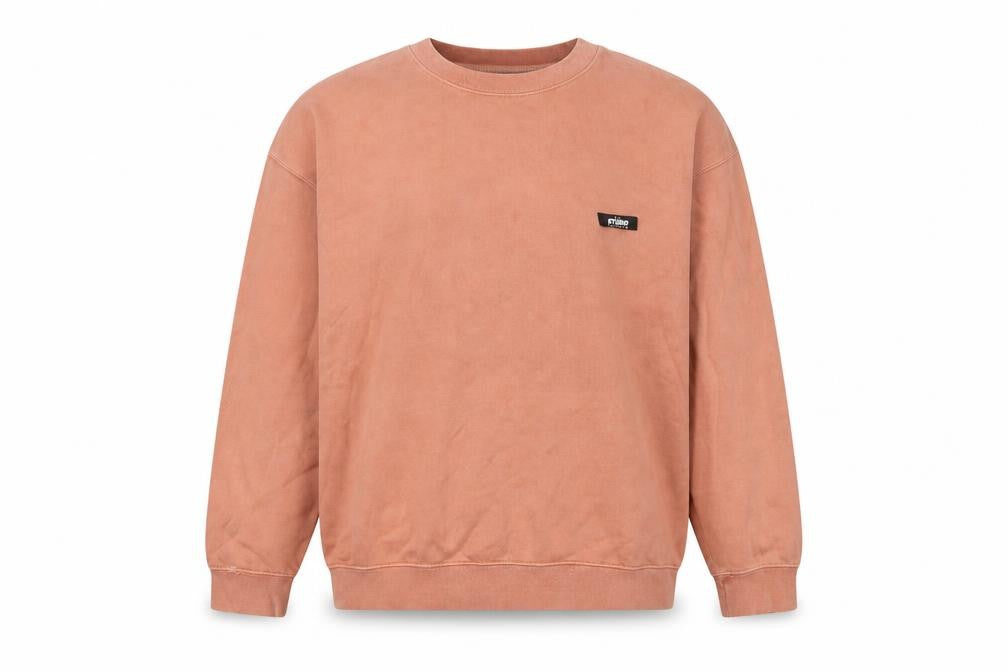 PRETTYLITTLETHING Womens Pink Cotton Pullover Sweatshirt Size S Pullover