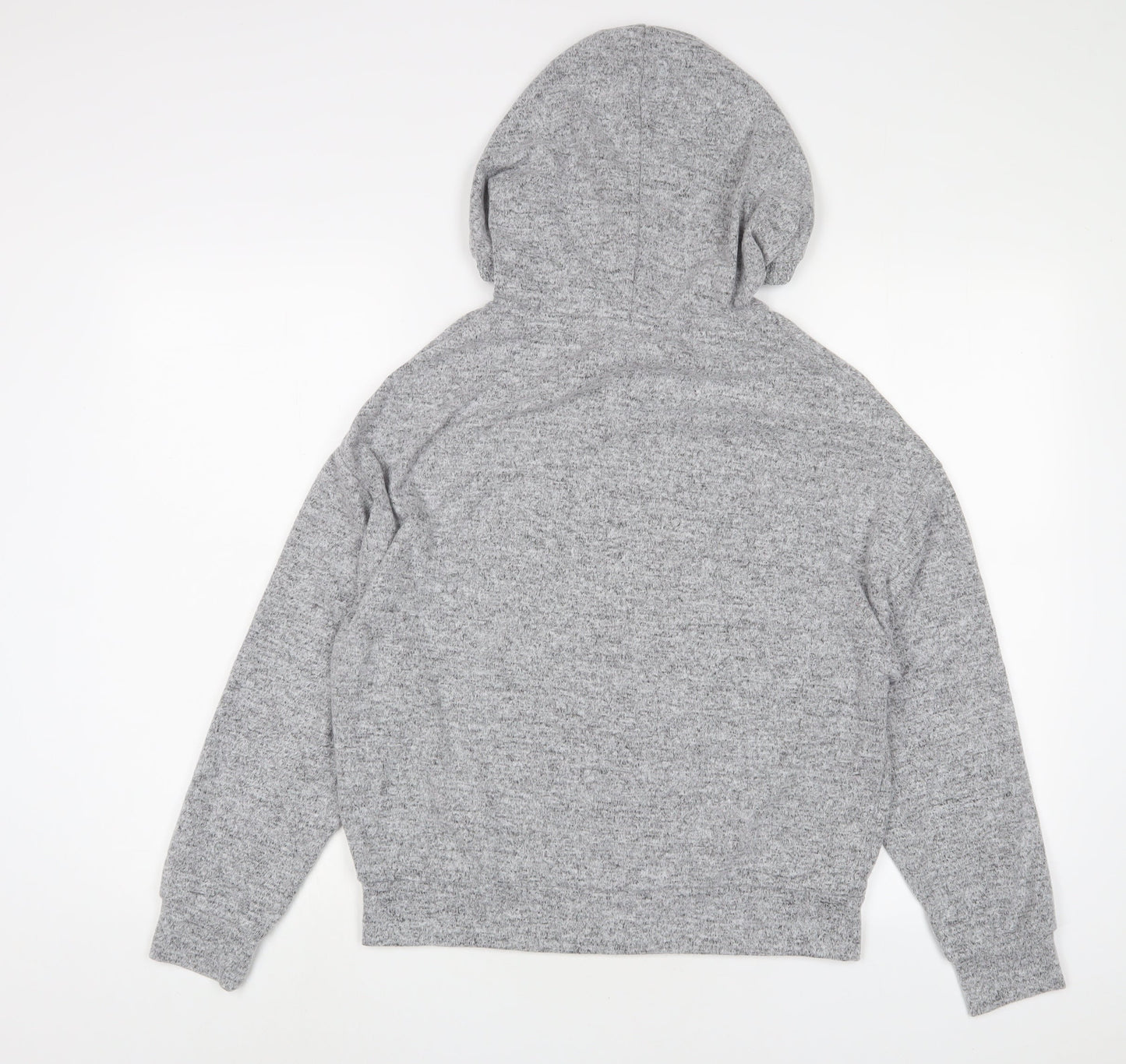 Dorothy Perkins Womens Grey Polyester Pullover Hoodie Size 10 Pullover