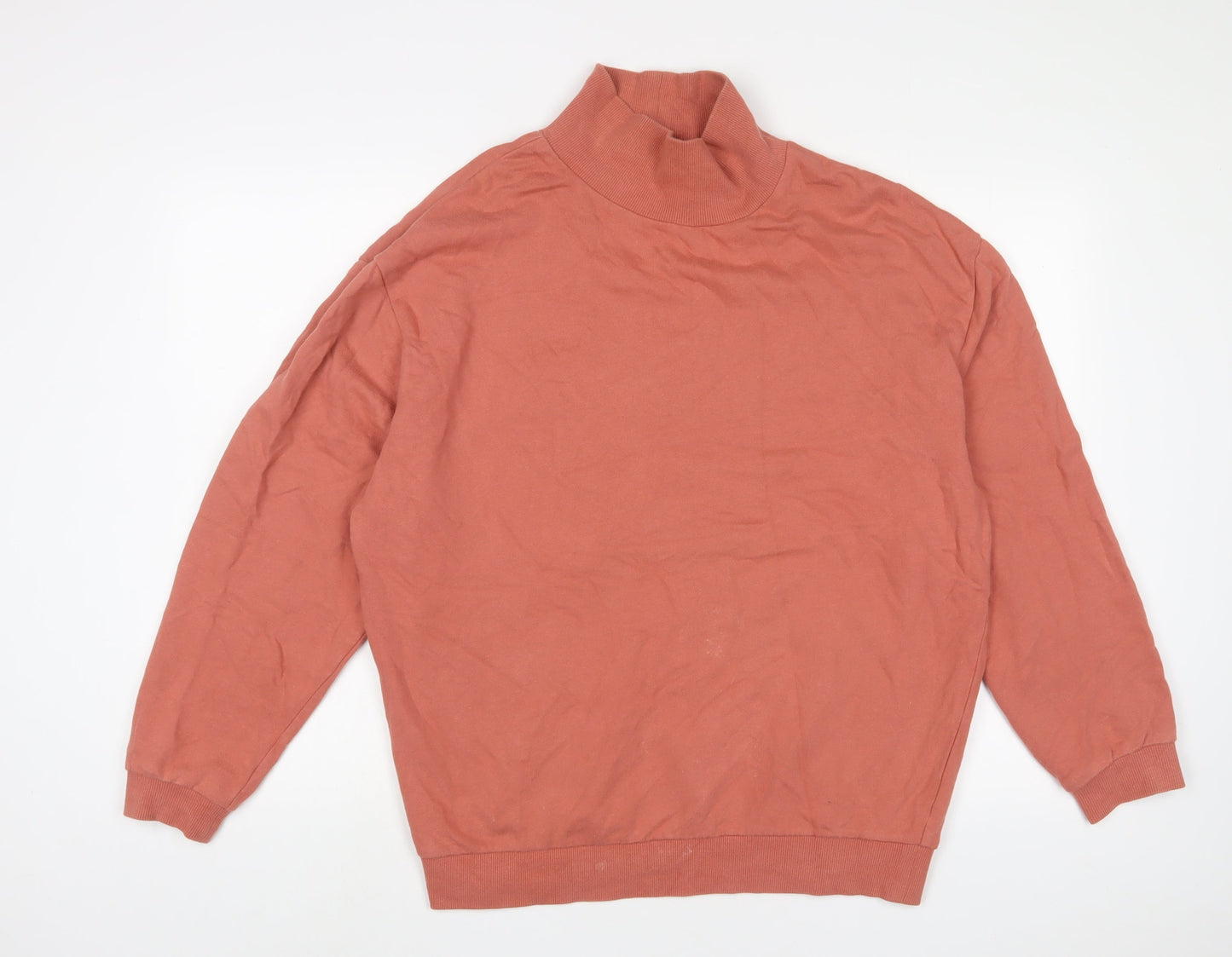 ASOS Womens Pink Cotton Pullover Sweatshirt Size S Pullover