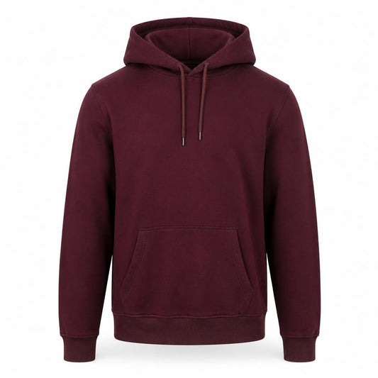 H&M Mens Purple Cotton Pullover Hoodie Size S