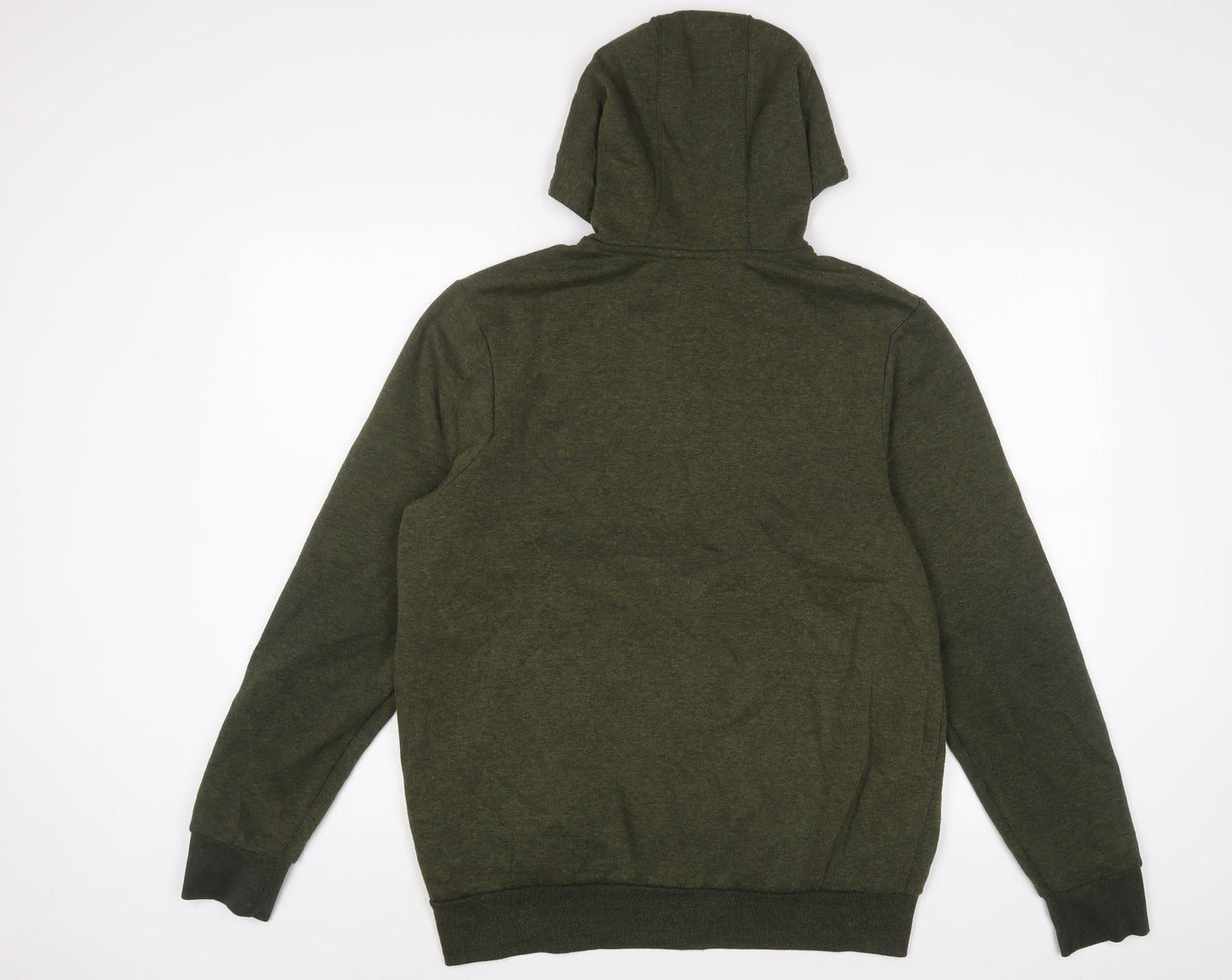 Slazenger Mens Green Polyester Full Zip Hoodie Size S