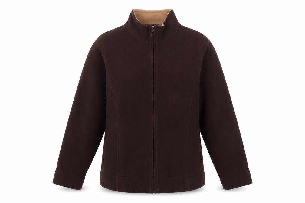 EWM Womens Brown Jacket Size M Zip - 14-16