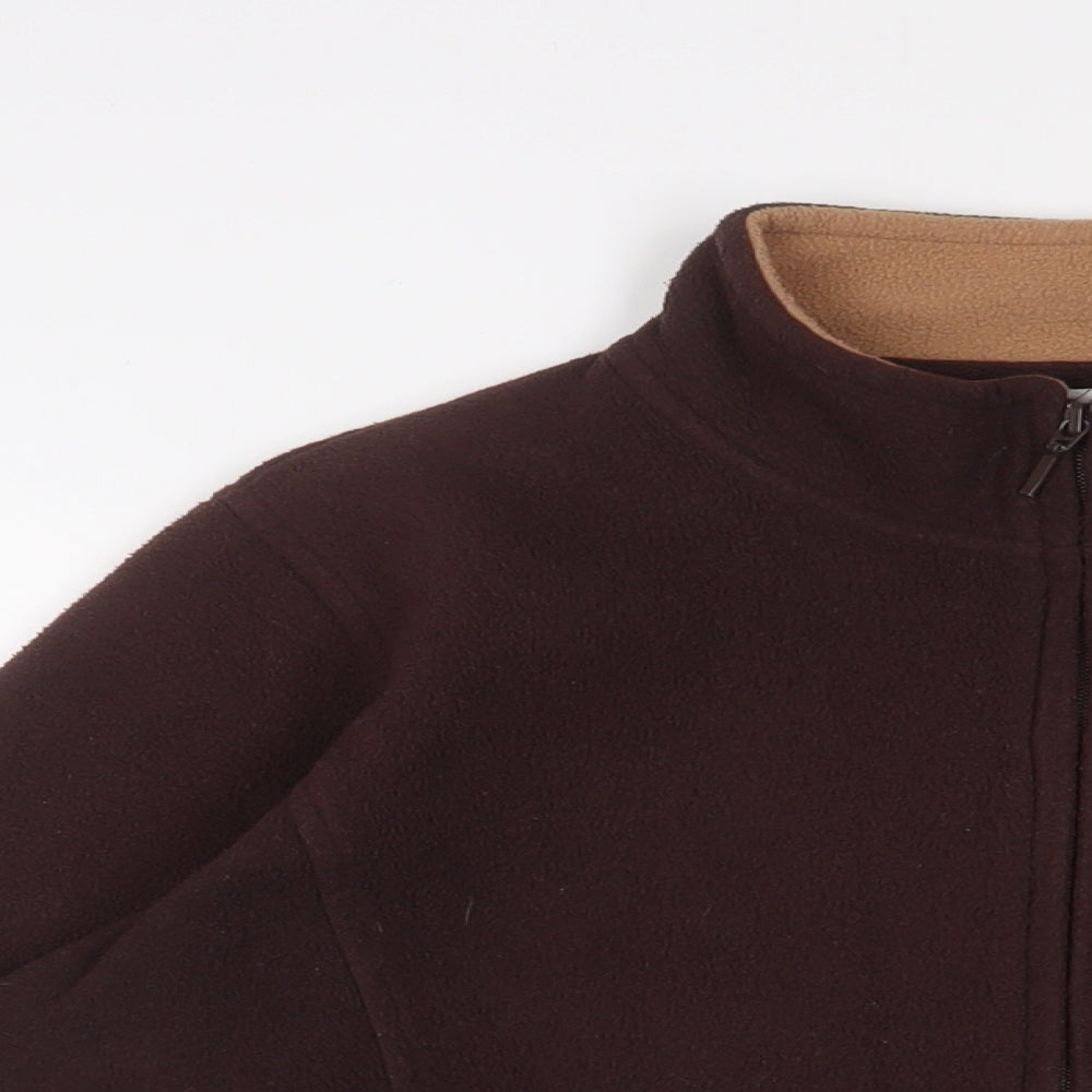 EWM Womens Brown Jacket Size M Zip - 14-16