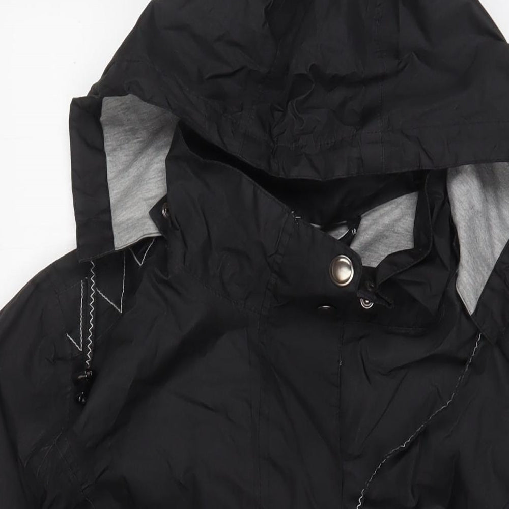 Bonmarché Womens Black Jacket Size 18 Zip