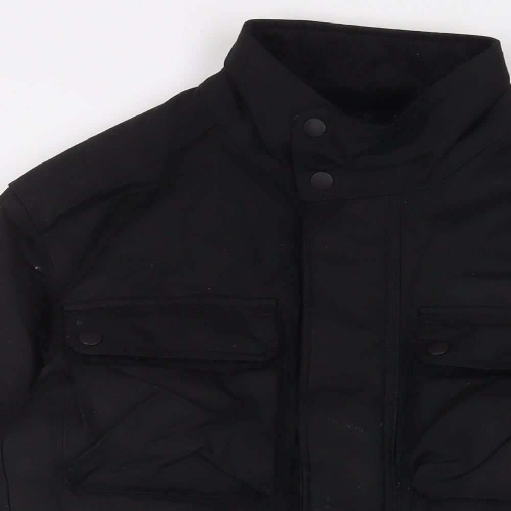 Marks and Spencer Mens Black Jacket Size S Zip